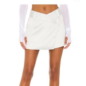 Alana Mini Skirt in Silver - superdown
Revolve